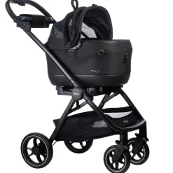Tavo Pets Maeve iso5x Pet Car Seat Travel System - Black / Onyx