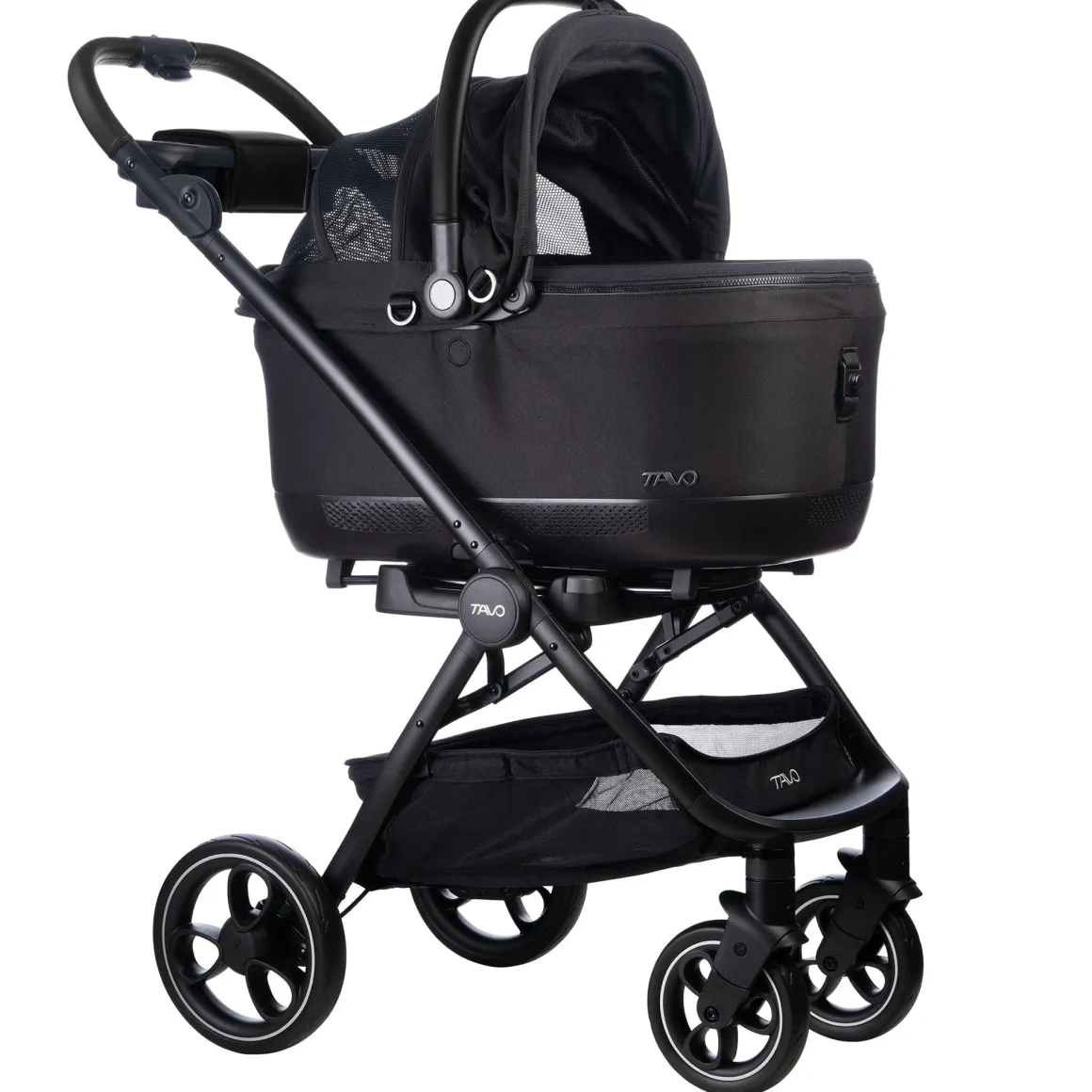 Tavo Pets Maeve iso6x Pet Car Seat Travel System - Black / Onyx