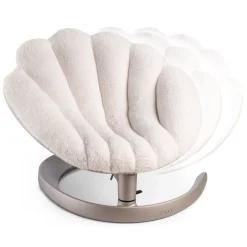 Tavo Pets Shell Pet Bed and Swaying Lounger - Latte