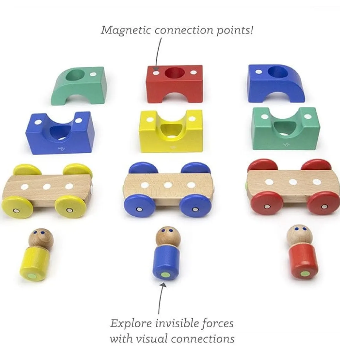 Tegu Magnetic Tegu Tram - Big Top