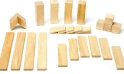 Tegu 24 Piece Magnetic Blocks Set - Natural