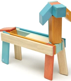 Tegu 24 Piece Magnetic Blocks Set - Sunset
