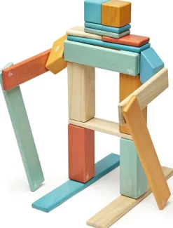 Tegu 24 Piece Magnetic Blocks Set - Sunset