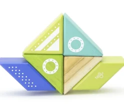 Tegu Travel Pals 6 Piece Magnetic Blocks - Spaceship