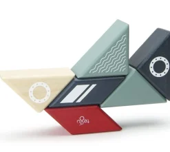 Tegu Travel Pals 6 Piece Magnetic Blocks - Tugboat