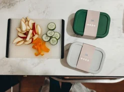 The Dearest Grey Silicone Bento Box - Emerald