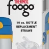 Thermos Foogo 10oz Stainless Steel Bottle Replacement Straws 2-Pack