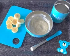 ThinkBaby The Complete BPA Free Feeding Set - Light Blue