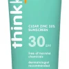 Thinksport Kids Clear Zinc Sunscreen SPF 30, 3oz