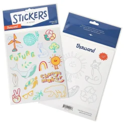 Thousand Jr Sticker Sheet - Jr Activist