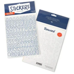 Thousand Jr Sticker Sheet - Lots of Letters