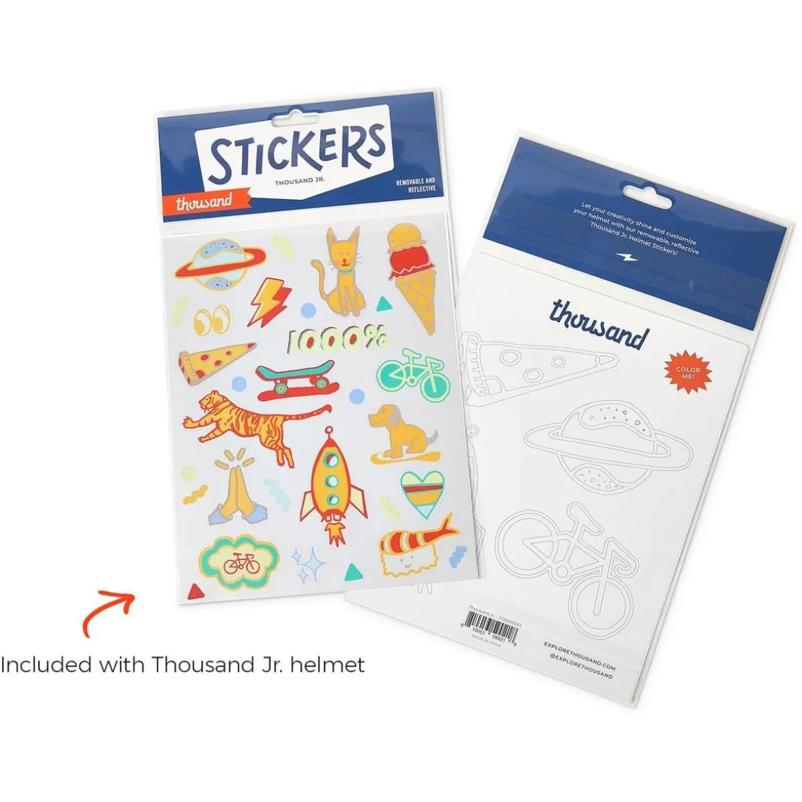 Thousand Jr Sticker Sheet - Thousand Jr