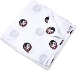 Three Little Anchors College Swaddle Blanket - Florida State Seminoles