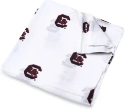 Three Little Anchors College Swaddle Blanket - South Carolina Gamecocks