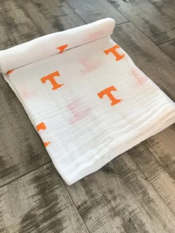 Three Little Anchors College Swaddle Blanket - Tennessee Vols
