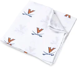 Three Little Anchors College Swaddle Blanket - Virginia Cavaliers