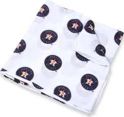 Three Little Anchors MLB Swaddle Blanket - Houston Astros