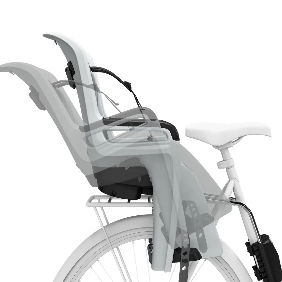 Thule RideAlong 2 Child Bike Seat - Light Gray
