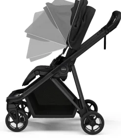 Thule Shine Stroller + Bassinet Bundle - Black / Black