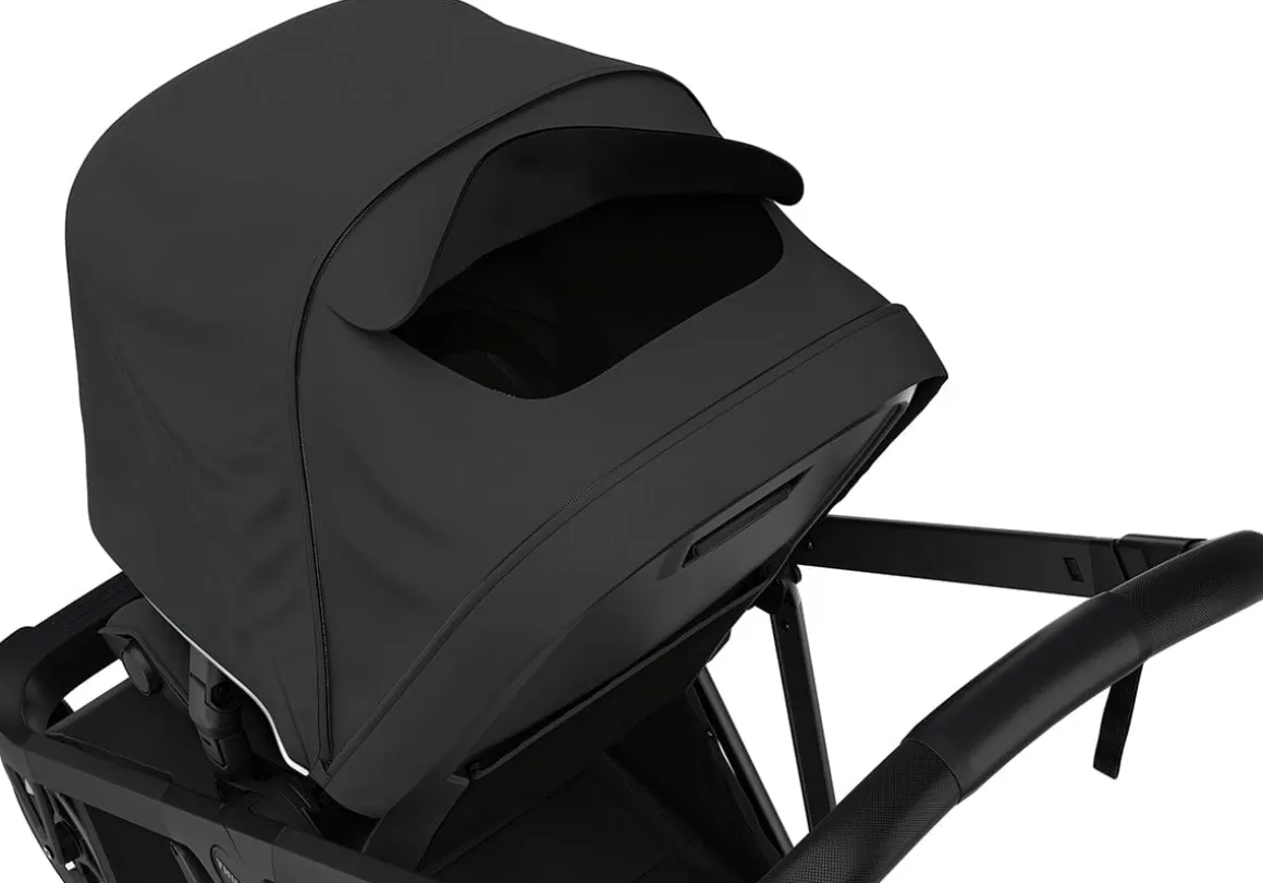 Thule Shine Stroller + Bassinet Bundle - Black / Black