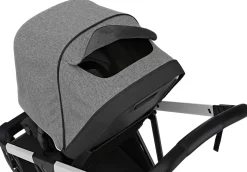 Thule Shine Stroller + Bassinet Bundle - Grey Melange / Black