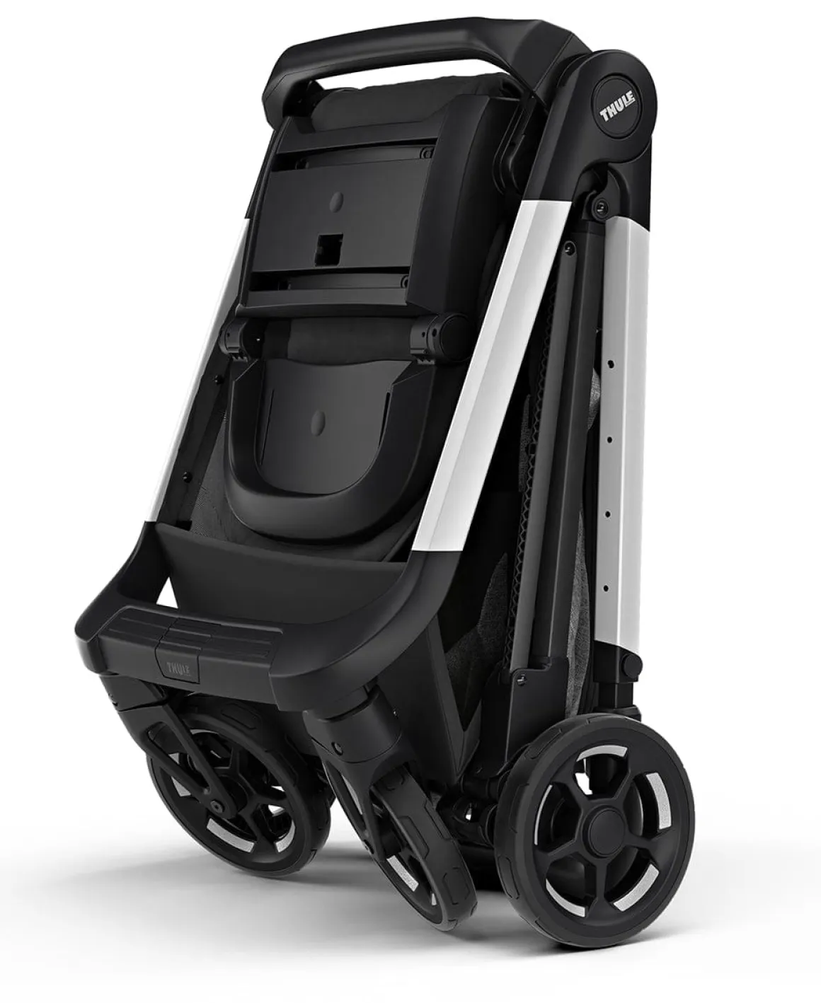 Thule Shine Stroller + Bassinet Bundle - Grey Melange / Black