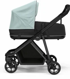 Thule Shine Stroller + Bassinet Bundle - Mallard Green / Black