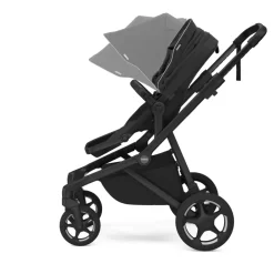 Thule Sleek 2 Double Stroller + Bassinet Bundle - Black