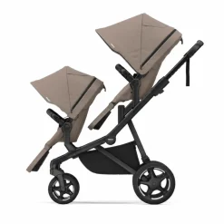Thule Sleek 2 Double Stroller - Tinted Taupe