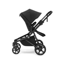 Thule Sleek 2 Single-to-Double Stroller + Bassinet Bundle - Black