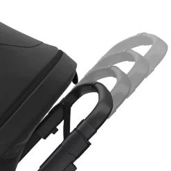 Thule Sleek 2 Single-to-Double Stroller - Black