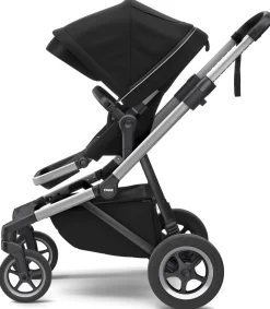 Thule Sleek Single-to-Double Stroller - Midnight Black