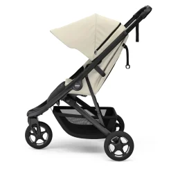 Thule Spring 2 Compact All-Terrain Stroller + Bassinet Bundle - Soft Beige