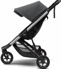 Thule Spring Stroller + Cup Holder Bundle - Shadow Grey