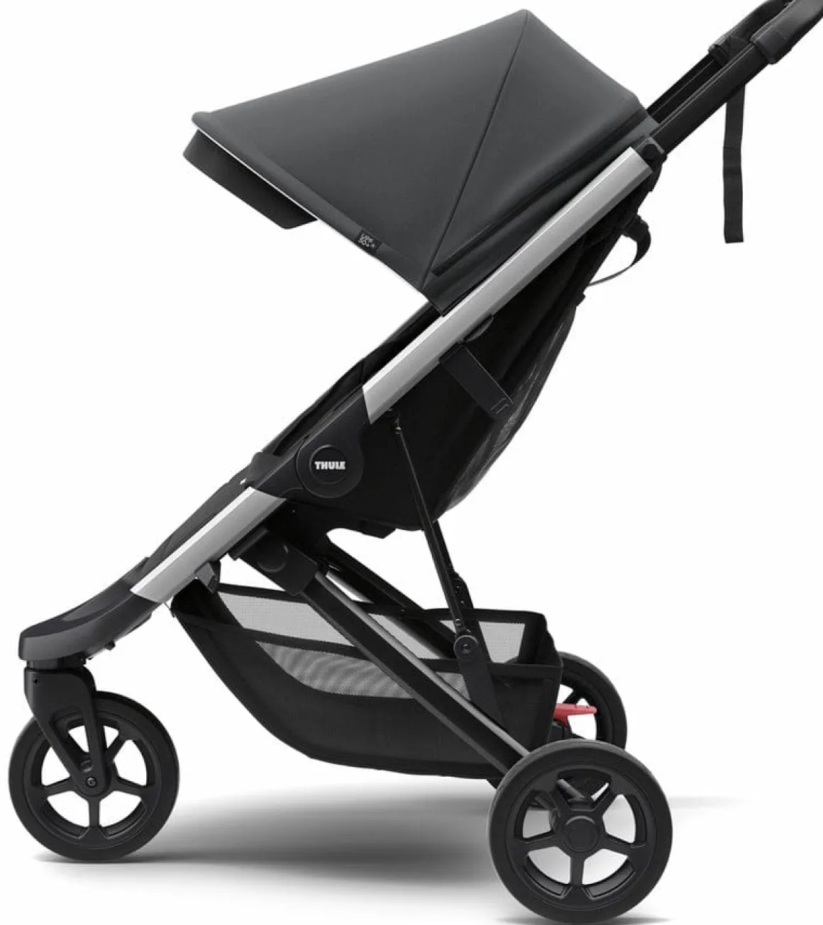 Thule Spring Stroller + Cup Holder Bundle - Shadow Grey