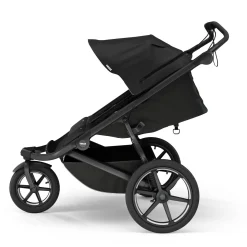 Thule Urban Glide 3 Double Jogging Stroller with Magnetic Buckle - Black