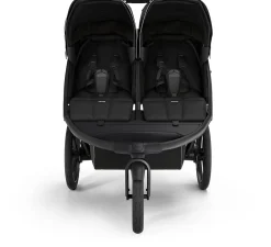 Thule Urban Glide 3 Double Jogging Stroller with NON-Magnetic Buckle - Black