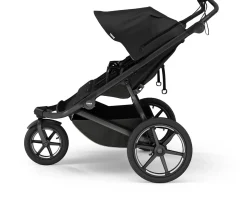 Thule Urban Glide 3 Double Jogging Stroller with NON-Magnetic Buckle - Black