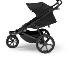 Thule Urban Glide 3 Double Jogging Stroller with NON-Magnetic Buckle - Black