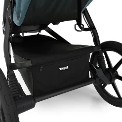 Thule Urban Glide 3 Single Jogging Stroller with Magnetic Buckle - Mid Blue