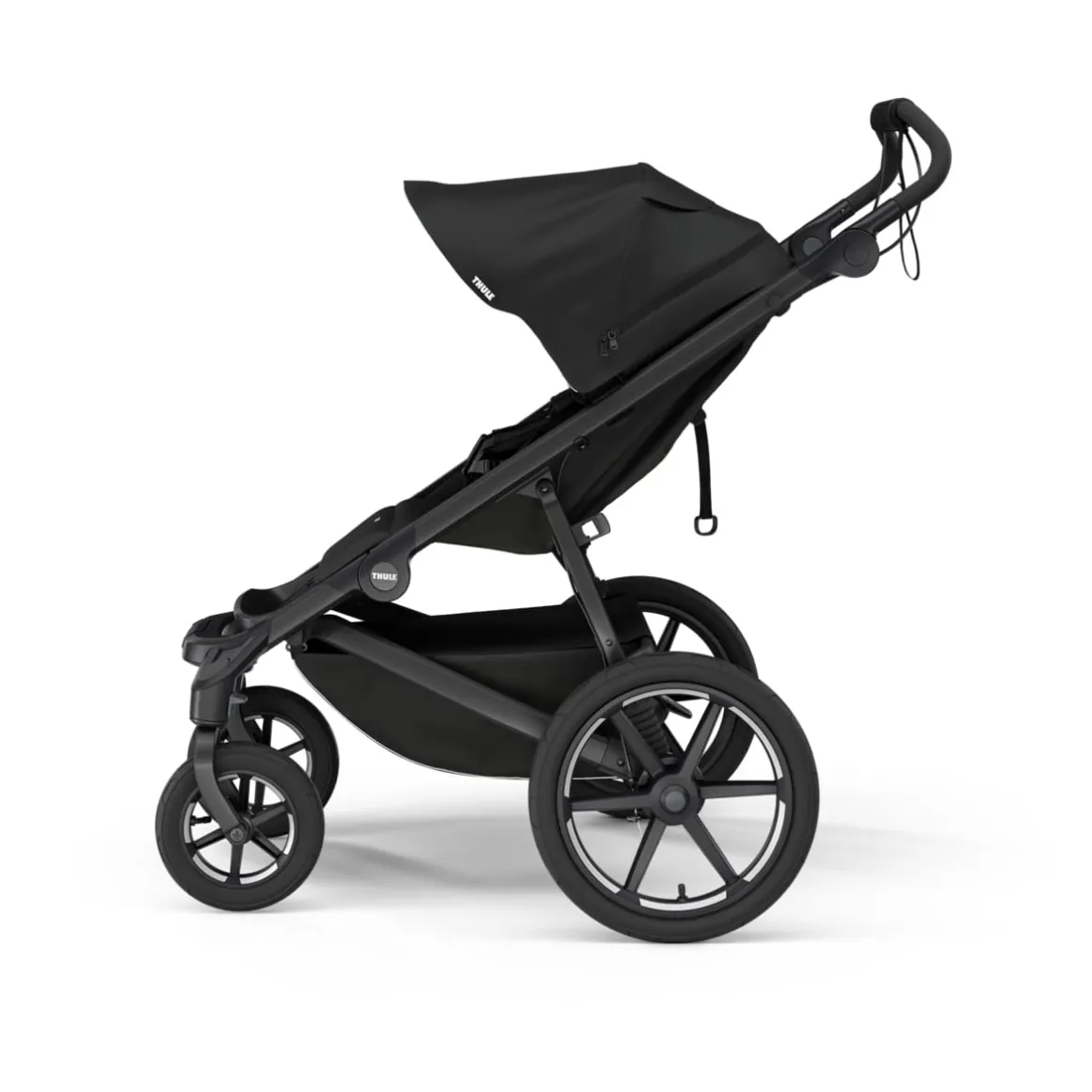 Thule Urban Glide 4-Wheel All-Terrain Stroller with Magnetic Buckle - Black