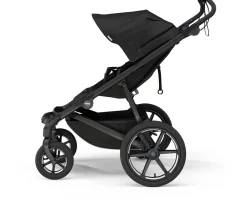 Thule Urban Glide 4-Wheel All-Terrain Stroller with NON-Magnetic Buckle - Black