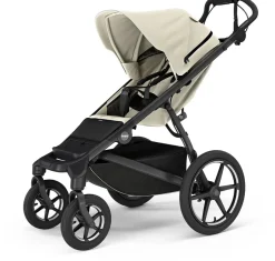 Thule Urban Glide 4-Wheel All-Terrain Stroller with NON-Magnetic Buckle - Soft Beige