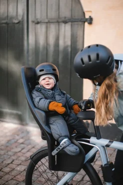 Thule Yepp Maxi 2 Frame Mounted Child Bike Seat - Midnight Black