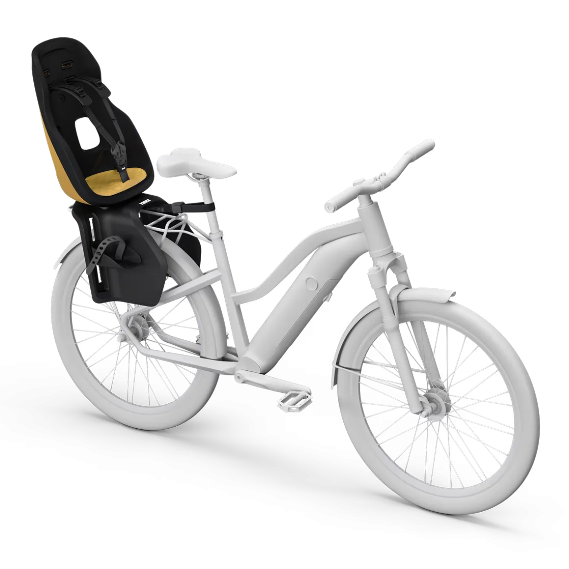 Thule Yepp Nexxt 2 Maxi Rack Mount Child Bike Seat - Burnished Yellow