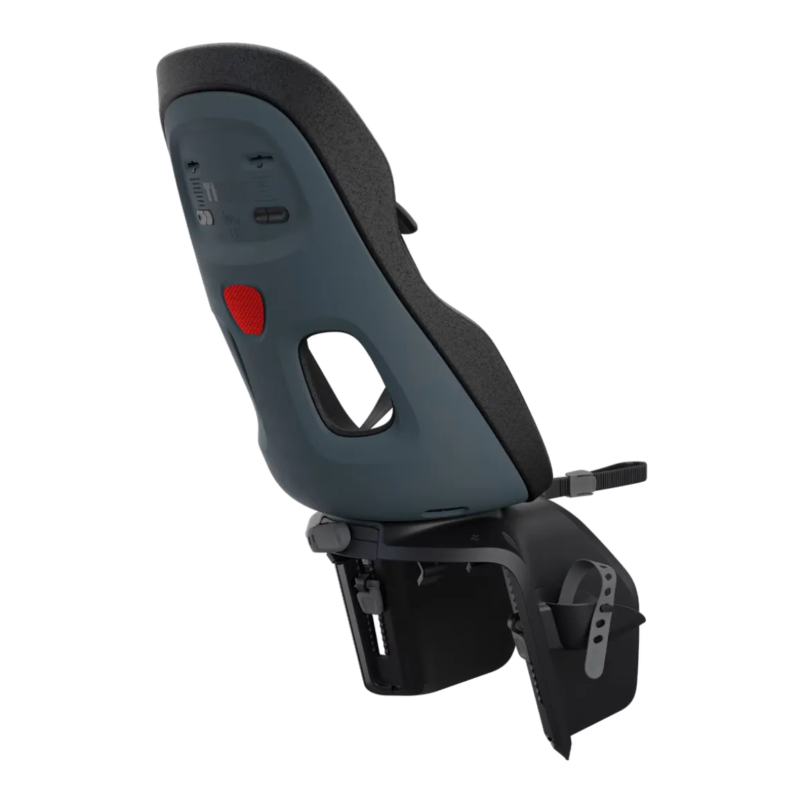 Thule Yepp Nexxt 2 Maxi Rack Mount Child Bike Seat - Dark Slate