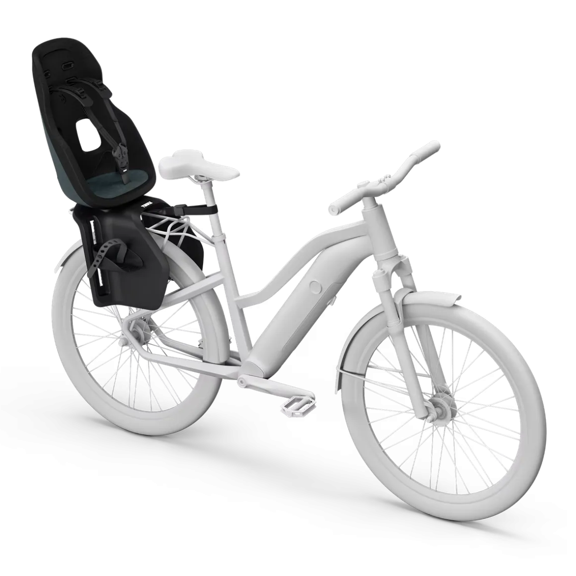 Thule Yepp Nexxt 2 Maxi Rack Mount Child Bike Seat - Dark Slate