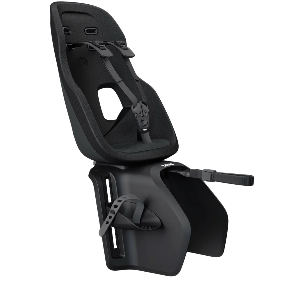 Thule Yepp Nexxt 2 Maxi Rack Mount Child Bike Seat - Midnight Black Black