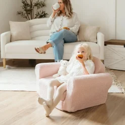 Tiny Land® Afternoon Couch —— Pink Kids Chair