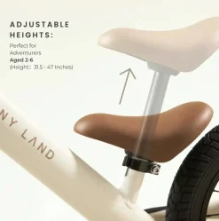 Tiny Land® Balance Bike - Milky White
